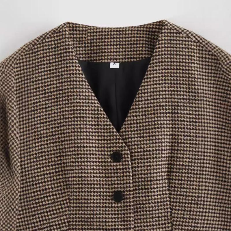 Coats & Jackets | Mens Collarless Wool Coat Clothing Coats & Jackets