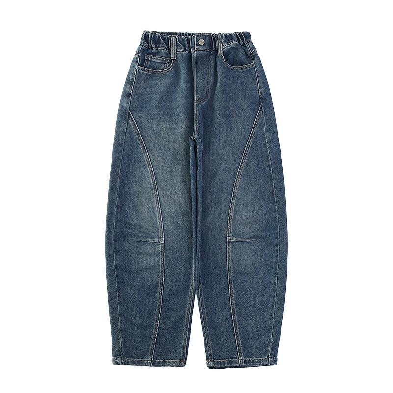 Jeans & Trousers | Mens Diagonal Seam Jeans Clothing Blue