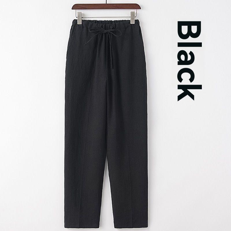 Jeans & Trousers | Mens Silk Poplin Trousers Clothing Black