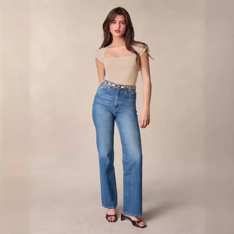 Jeans & Trousers | Mens/Womens Straight Jeans Clothing Blue