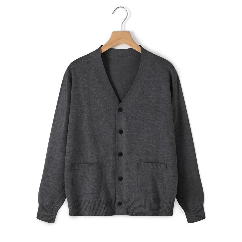 Knitwear | Mens Cashmere Knit Cardigan Clothing Derby grey