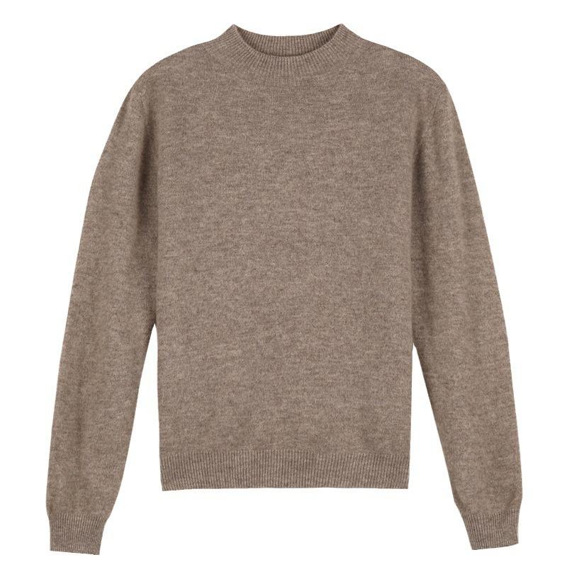 Knitwear | Mens Washed Lambswool Sweater Clothing Knitwear