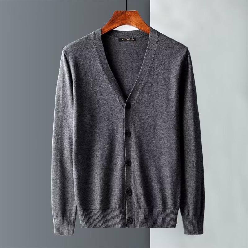 Knitwear | Mens/Womens Elbow Patch Cardigan Clothing Grey