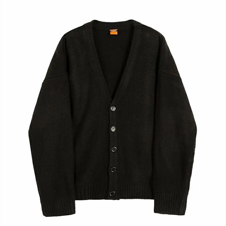 Knitwear | Mens/Womens Oversized Piled Cardigan Clothing Black