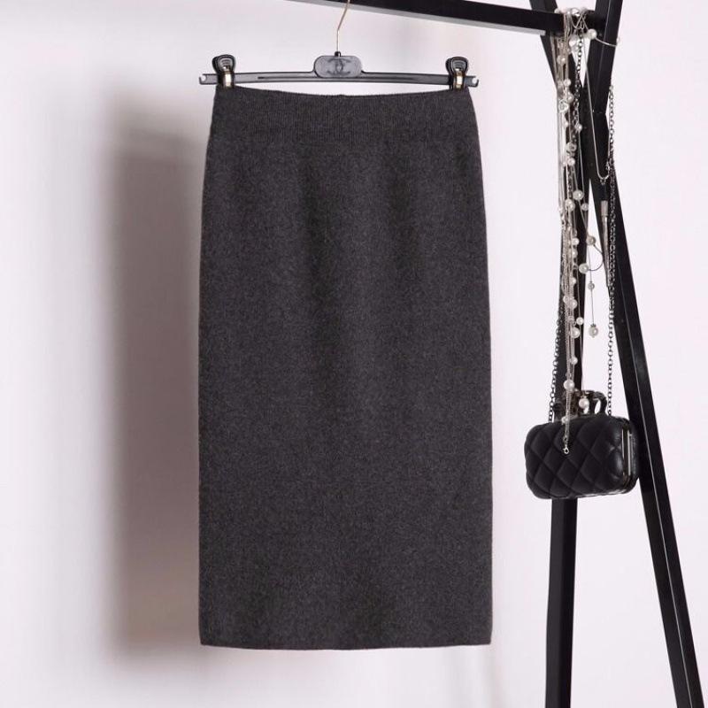 Skirts | Womens Herringbone A-Line Skirt Clothing Dark grey