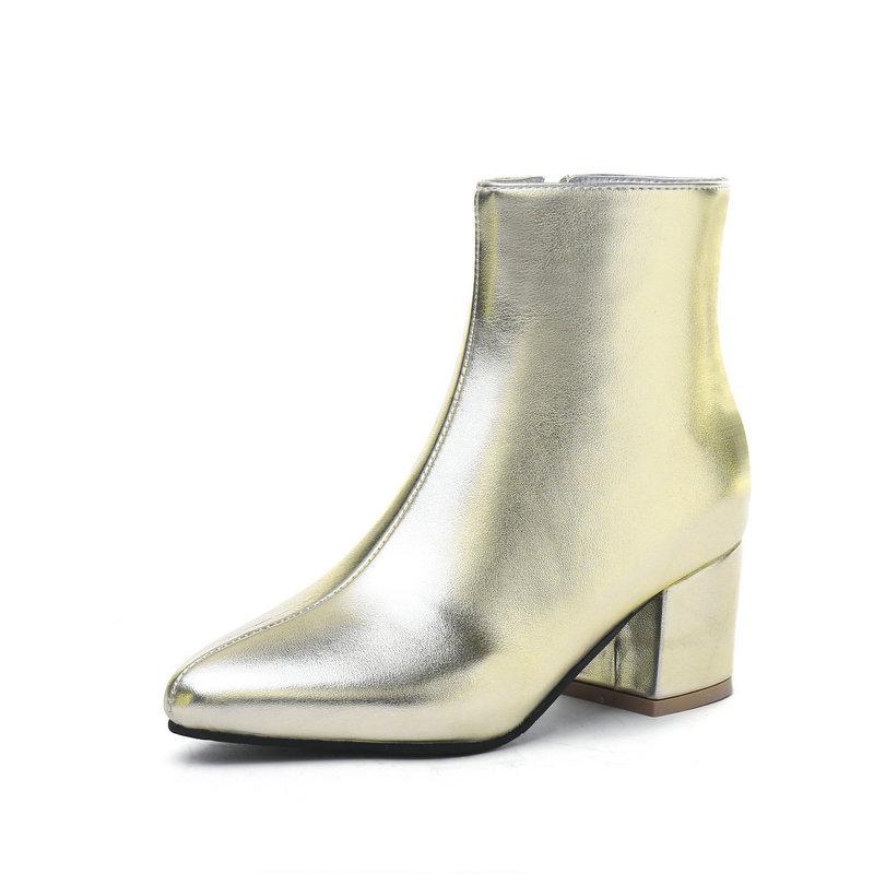 Tabi | Womens Tabi Metallic Ankle Boots Boots Boots