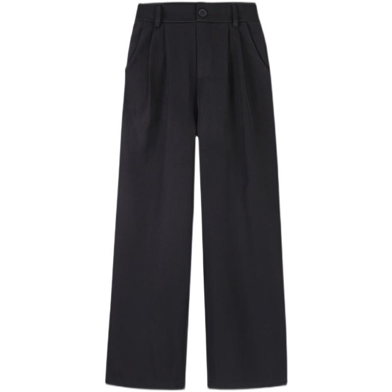 Jeans & Trousers | Womens Skater Chino Trousers Clothing Black