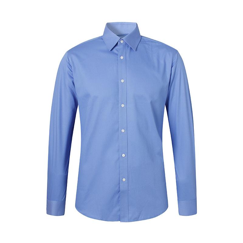 Shirts | Mens Cotton Poplin Shirt Clothing Light Blue